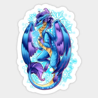 Ice dragon Sticker